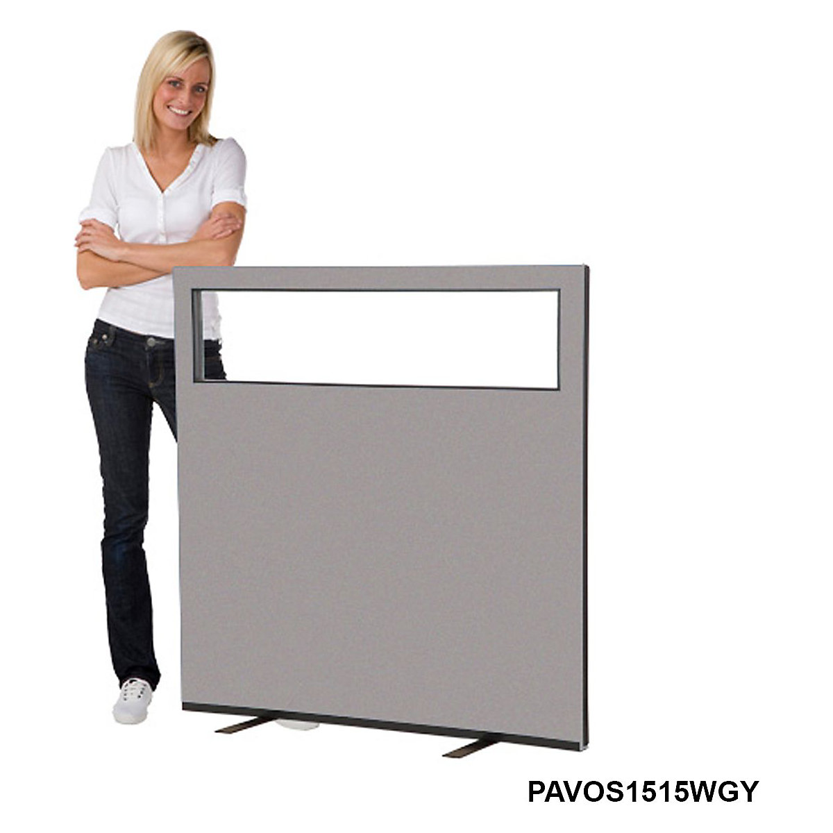 Vision Office Screens | 1500h x 1500w mm | Woolmix Fabric, Vision Office Screens | 1500h x 1500w mm | Woolmix Fabric, Vision Office Screen | 1500h x 1500w mm | Grey | Woolmix Fabric-3