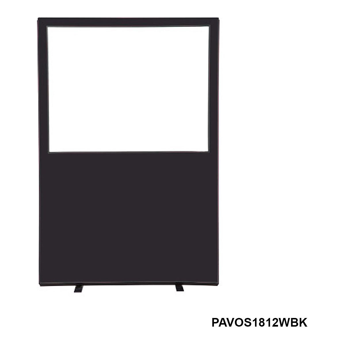 Vision Office Screens | 1800h x 1200w mm | Woolmix Fabric (Product illustration 5)-4