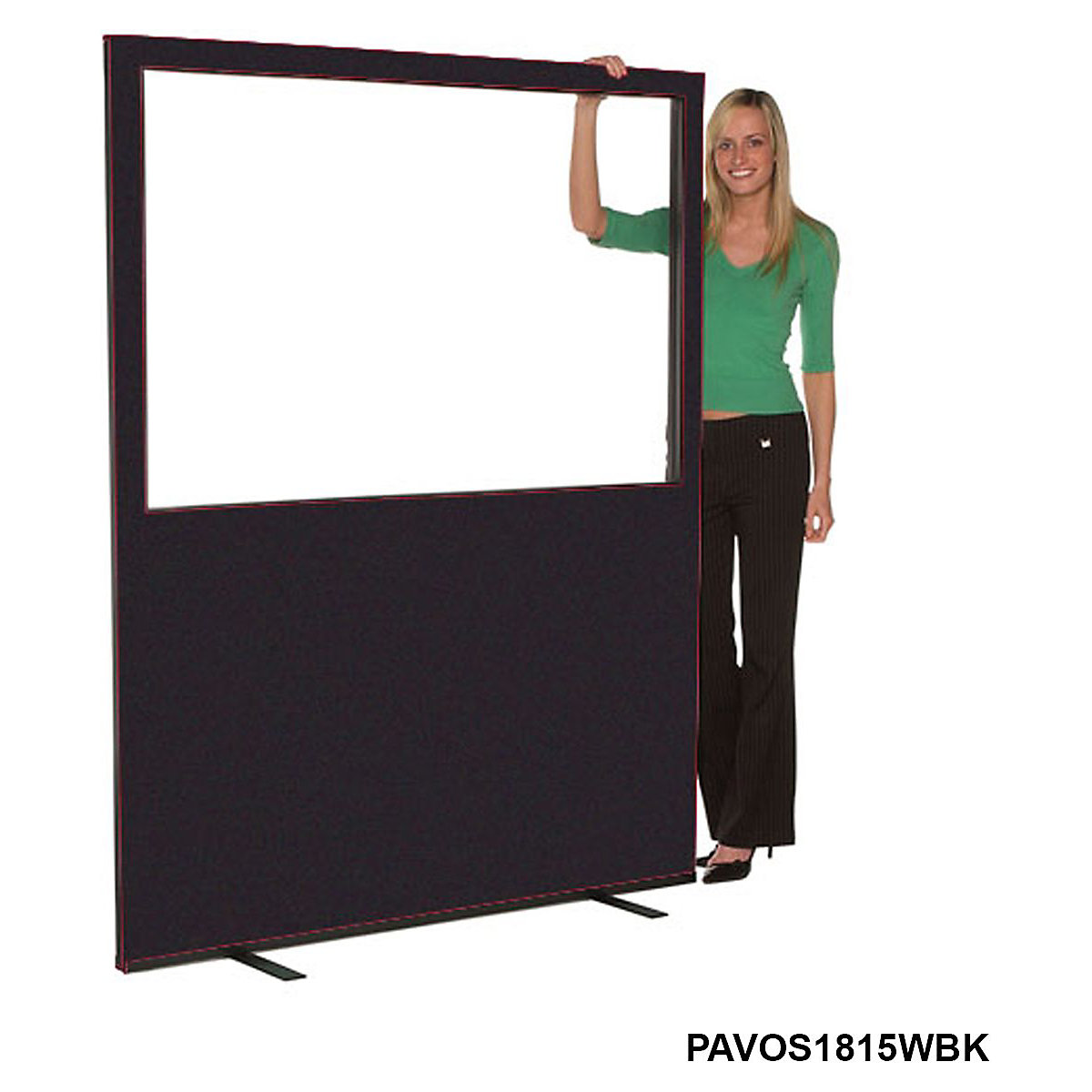 Vision Office Screens | 1800h x 1500w mm | Woolmix Fabric, Vision Office Screens | 1800h x 1500w mm | Woolmix Fabric, Vision Office Screen | 1800h x 1500w mm | Black | Woolmix Fabric-4
