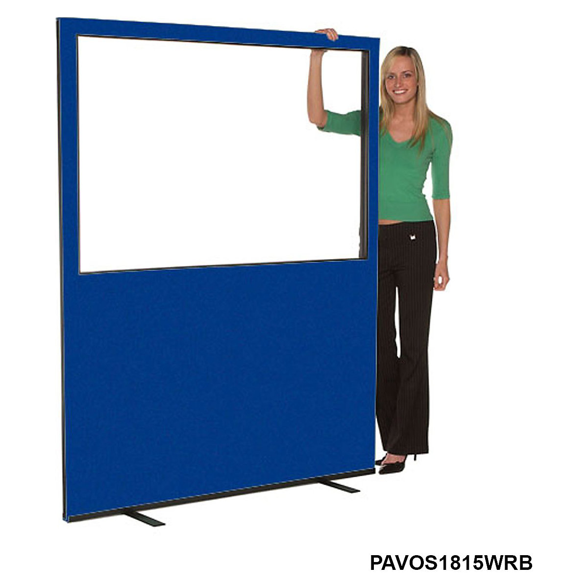 Vision Office Screens | 1800h x 1500w mm | Woolmix Fabric, Vision Office Screens | 1800h x 1500w mm | Woolmix Fabric, Vision Office Screen | 1800h x 1500w mm | Royal Blue | Woolmix Fabric-2