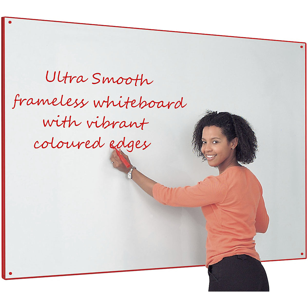 Write-On Frameless Whiteboards