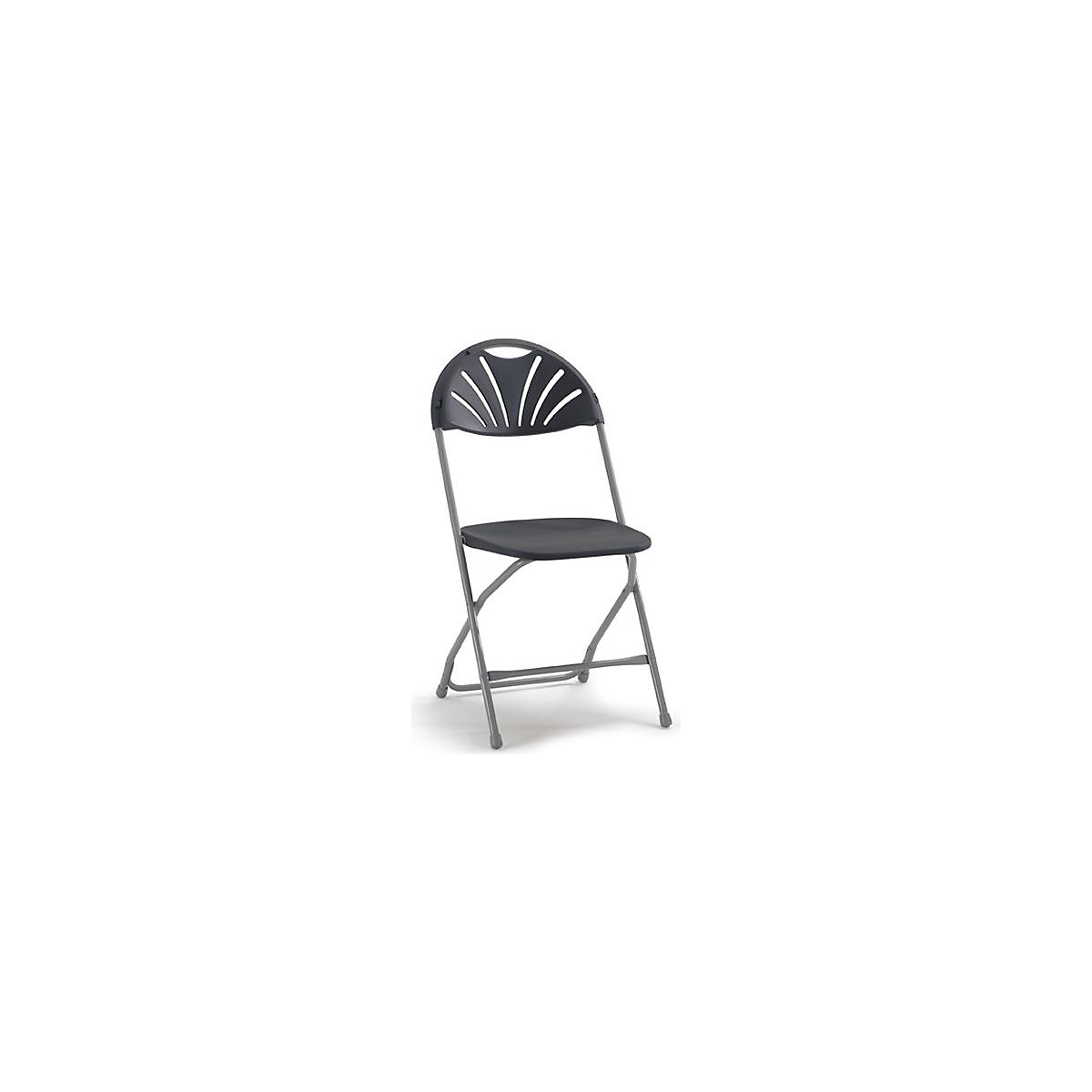 2000 Series Folding Chairs (Set of 8x chairs), 2000 Series Folding Chairs (Set of 8x chairs), 2000 Series Folding Chair Pack of 8 Charcoal And Grey 870h x 450w x 550d mm-4