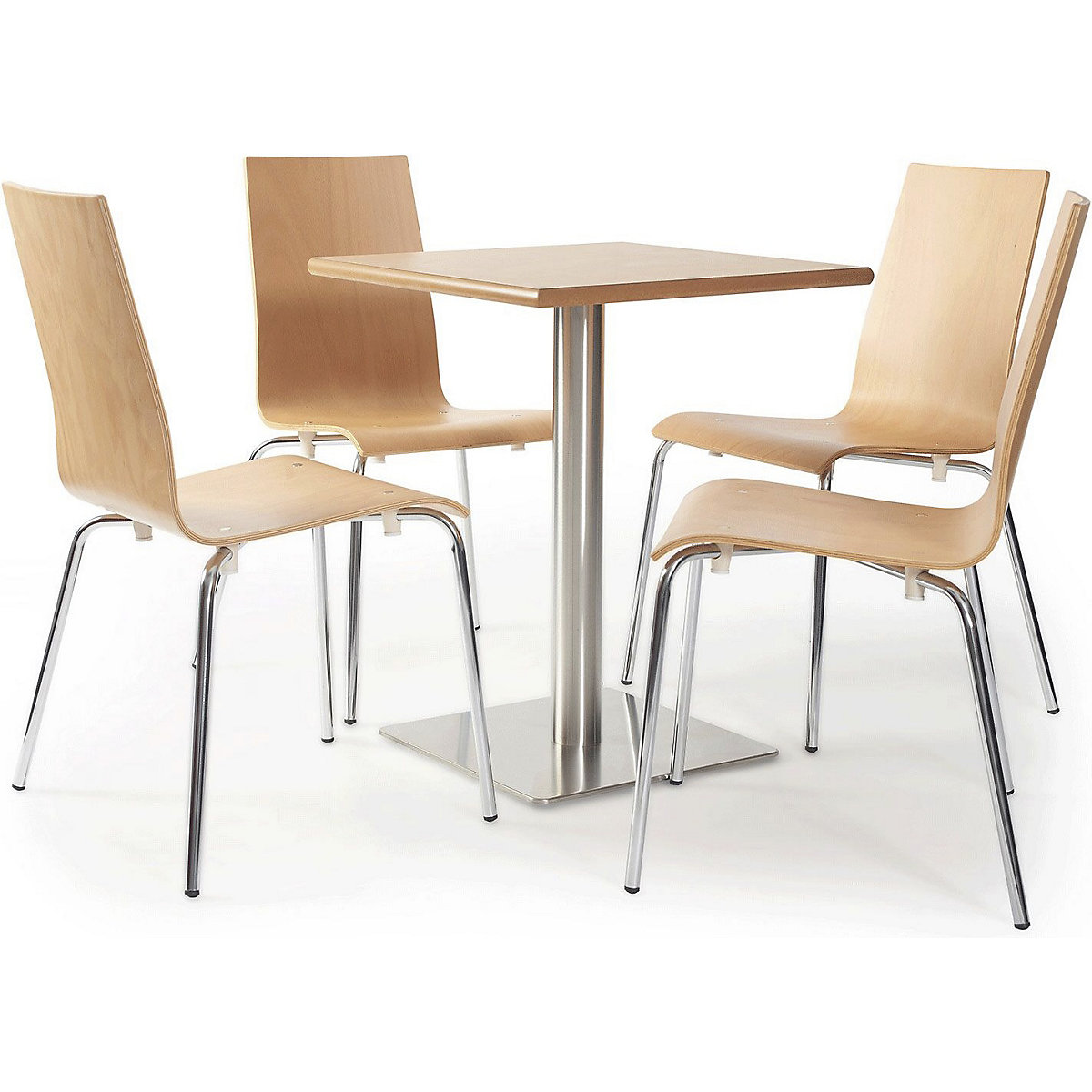 Miami Wooden Bistro Chair (Product illustration 2)-1