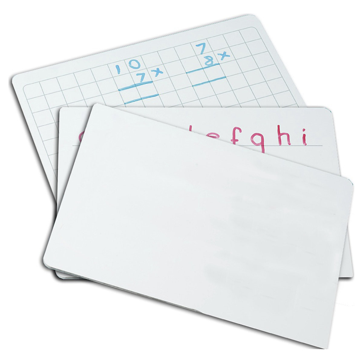 Show N Tell Rigid Laptop Drywipe Whiteboards - Multipacks