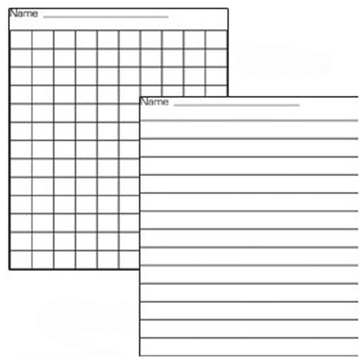 Show N Tell Rigid Laptop Drywipe Whiteboards - Multipacks