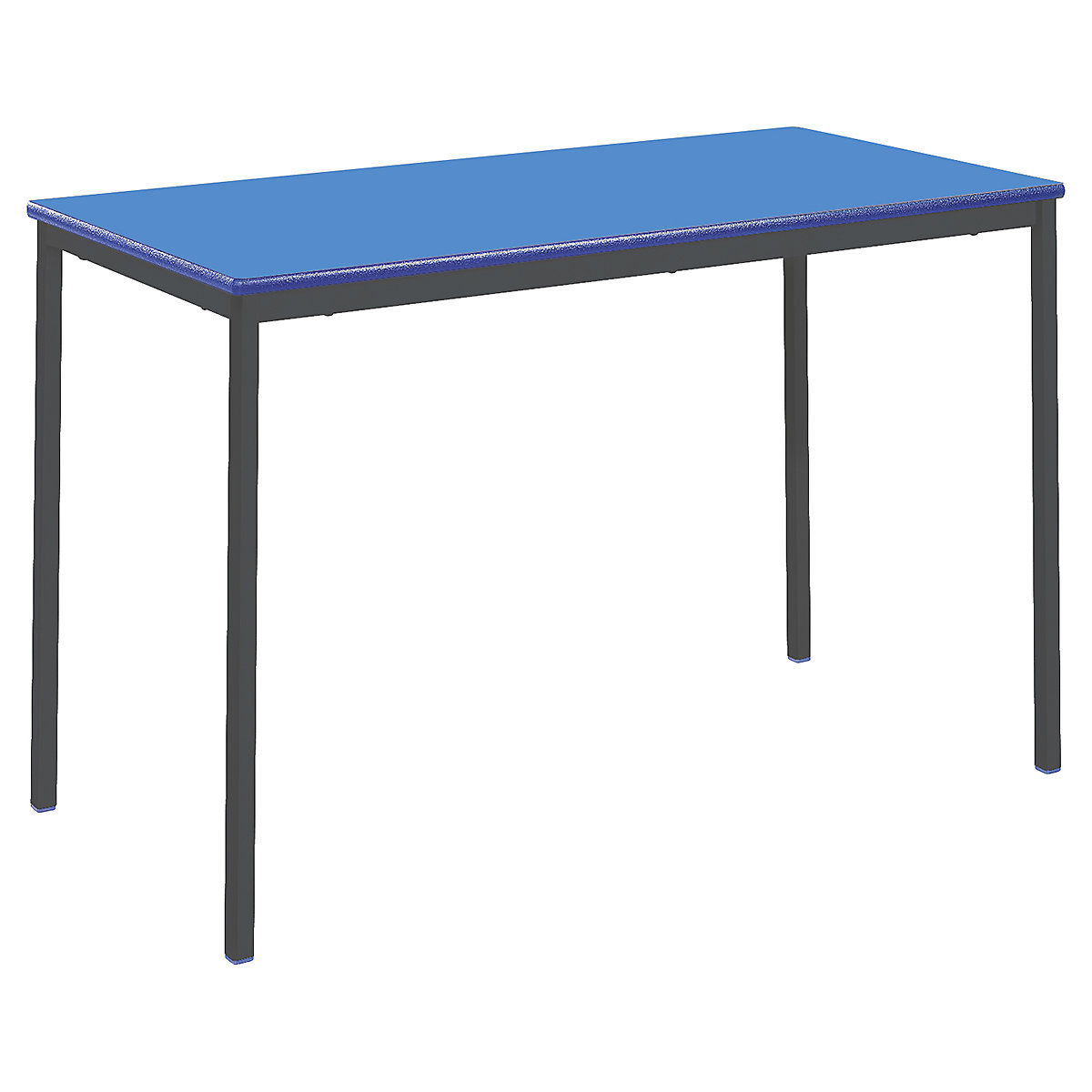 Fully Welded Rectangular Tables Classroom Table, Fully Welded Rectangular Tables Classroom Table, Fully Welded Rectangular Tables | Classroom Tables | 460H- 3-4 Years | 1200W | Blue PU Edge | Blue-12