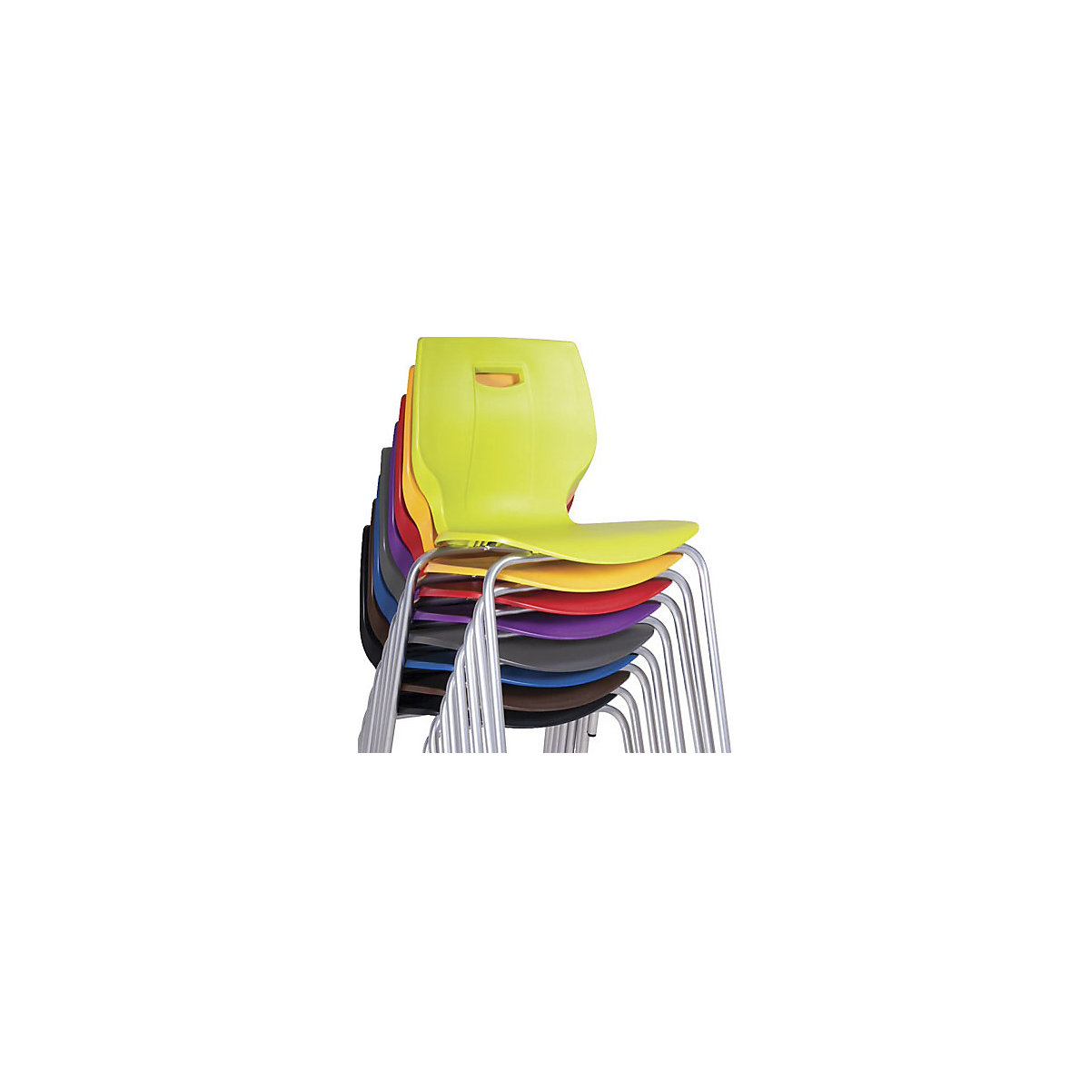 Geo Premium 4 Leg Stacking Classroom Chair (Product illustration 8)-7