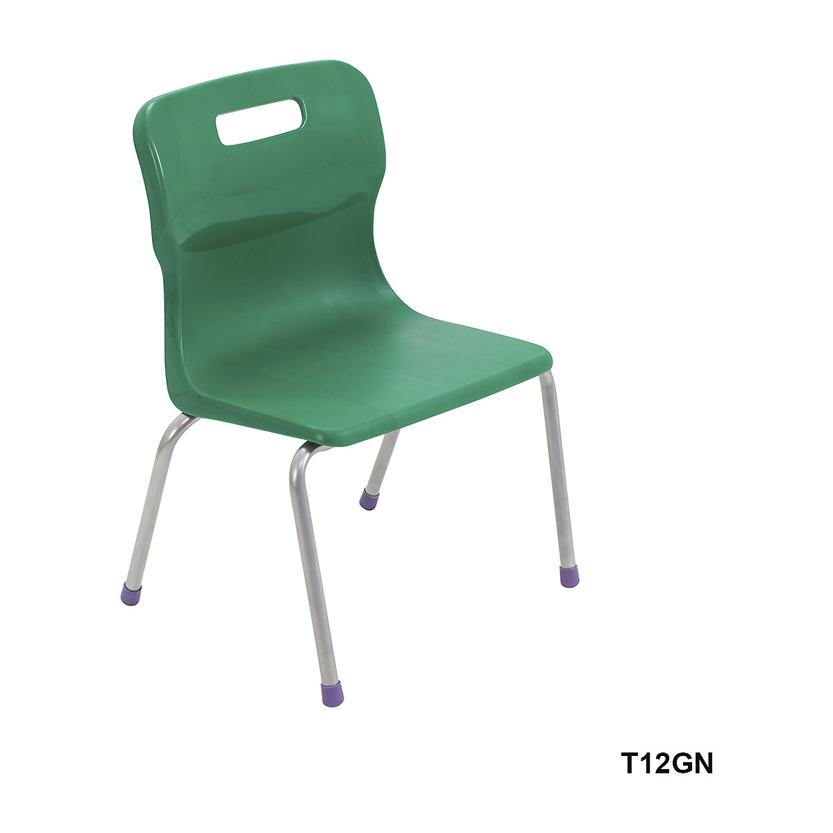 Titan 4 Leg Classroom Chairs Size 2, Titan 4 Leg Classroom Chairs Size 2, Titan | 4 Leg Classroom Chair | 630h x 438w x 398d mm | Green | 310mm Seat Height | 3-5Yrs-4