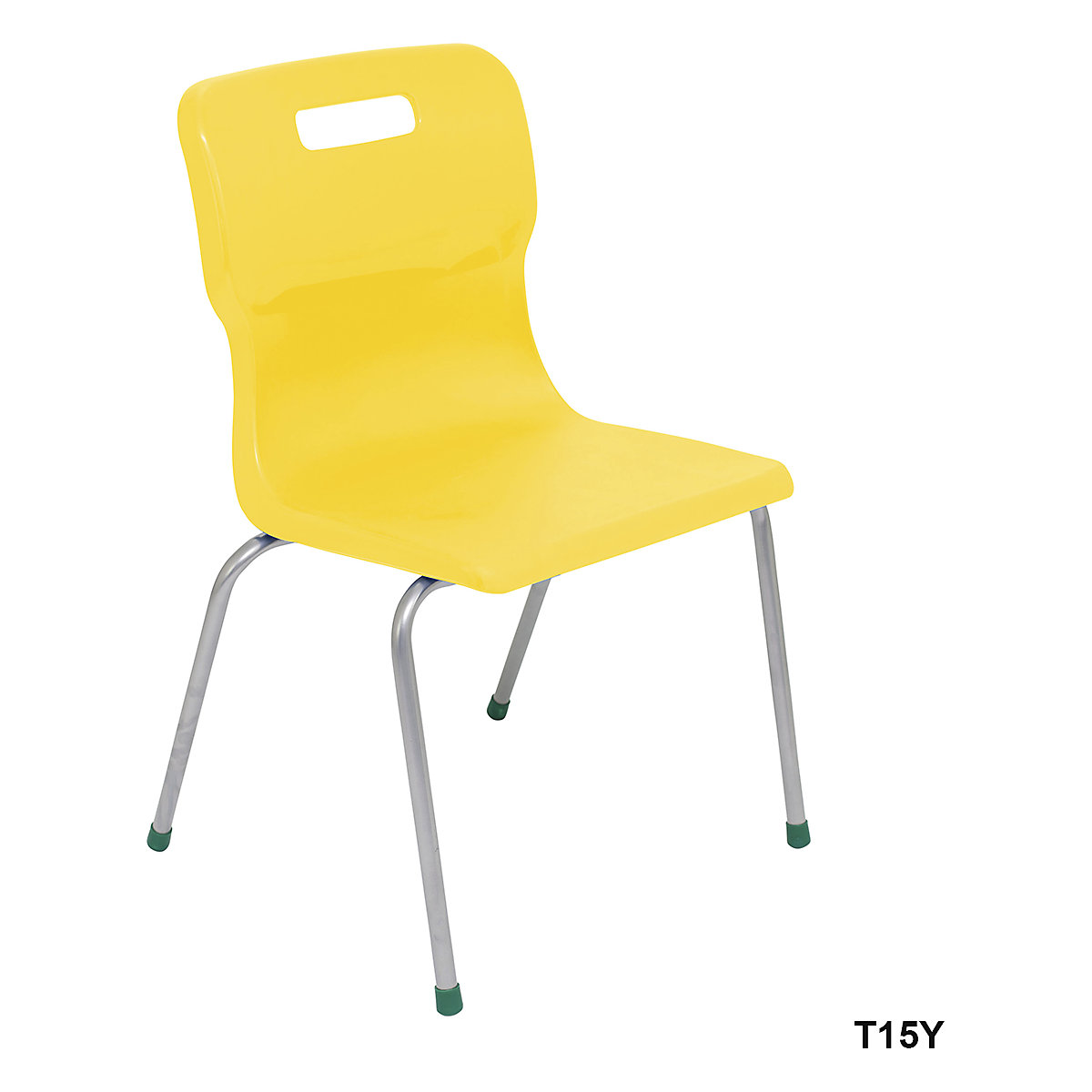 Titan 4 Leg Classroom Chairs Size 5, Titan 4 Leg Classroom Chairs Size 5, Titan | 4 Leg Classroom Chair | 790h x 497w x 477d mm | Yellow | 430mm Seat Height | 9-13 Yrs-13