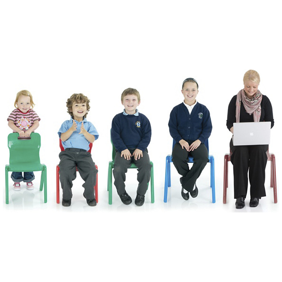 Titan One Piece Classroom Chairs - Pack Of  30 Classroom Chair