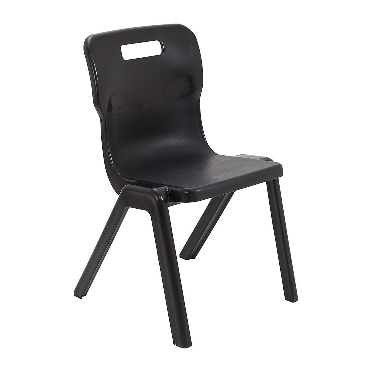 Titan One Piece Classroom Chairs, Titan One Piece Classroom Chairs, Titan One Piece Classroom Chairs  | 430H - 9-13 Yrs | Black-3