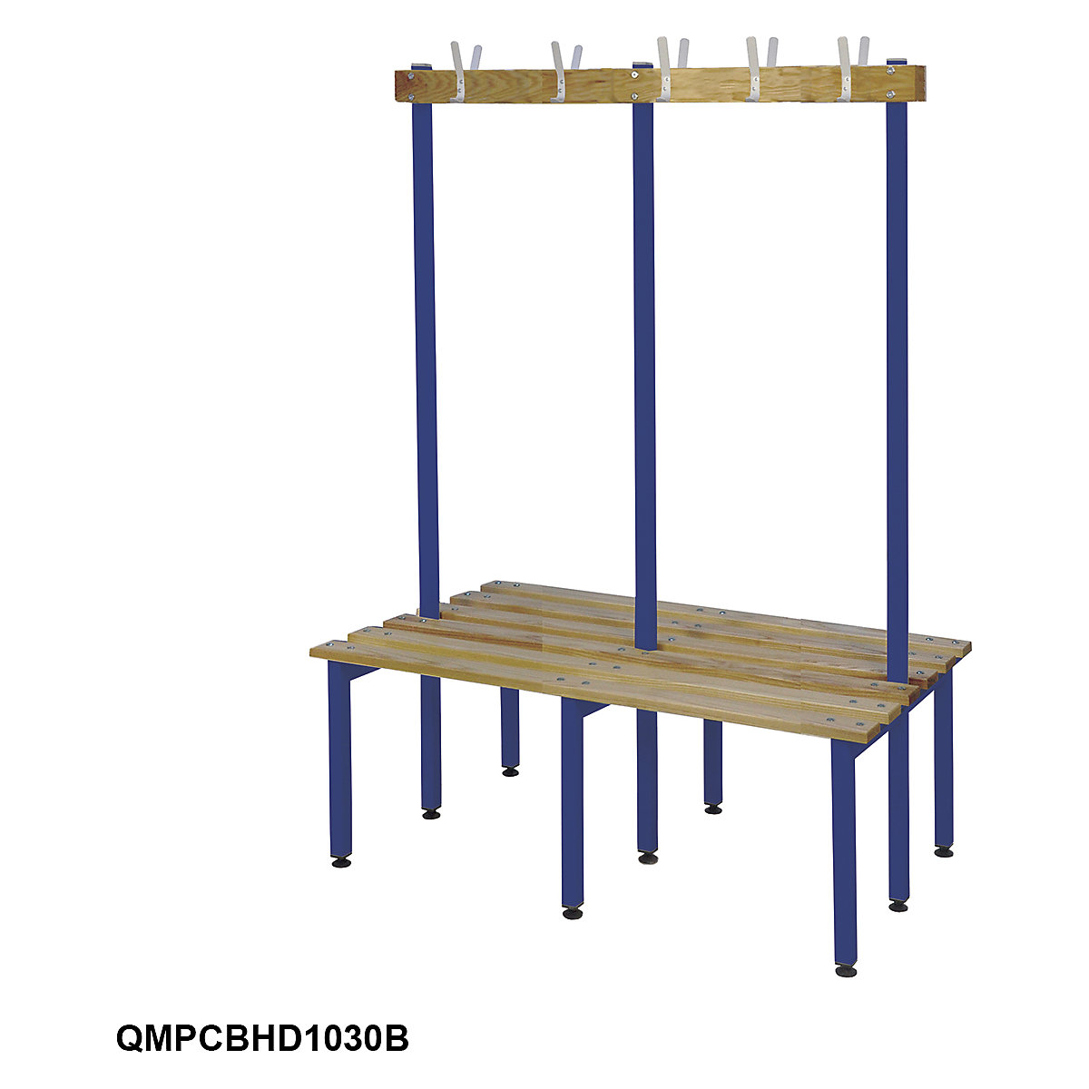 Mercian Changing Room Benches with Hooks (Product illustration 14)-13