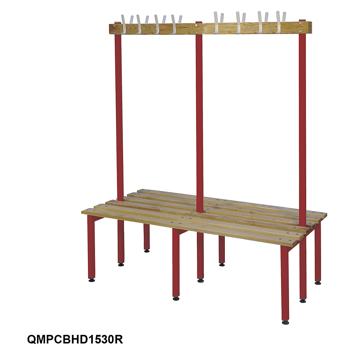 Mercian Changing Room Benches with Hooks (Product illustration 16)-15