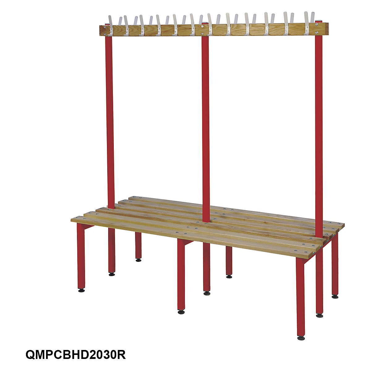 Mercian Changing Room Benches with Hooks (Product illustration 19)-18