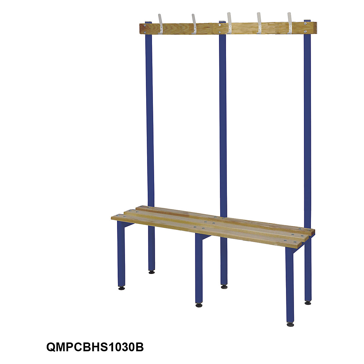 Mercian Changing Room Benches with Hooks (Product illustration 6)-5