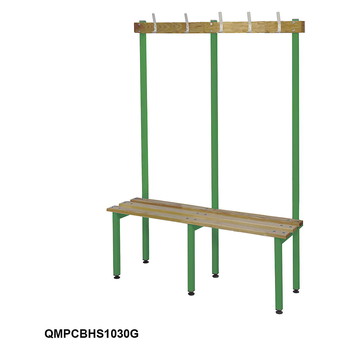 Mercian Changing Room Benches with Hooks (Product illustration 3)-2