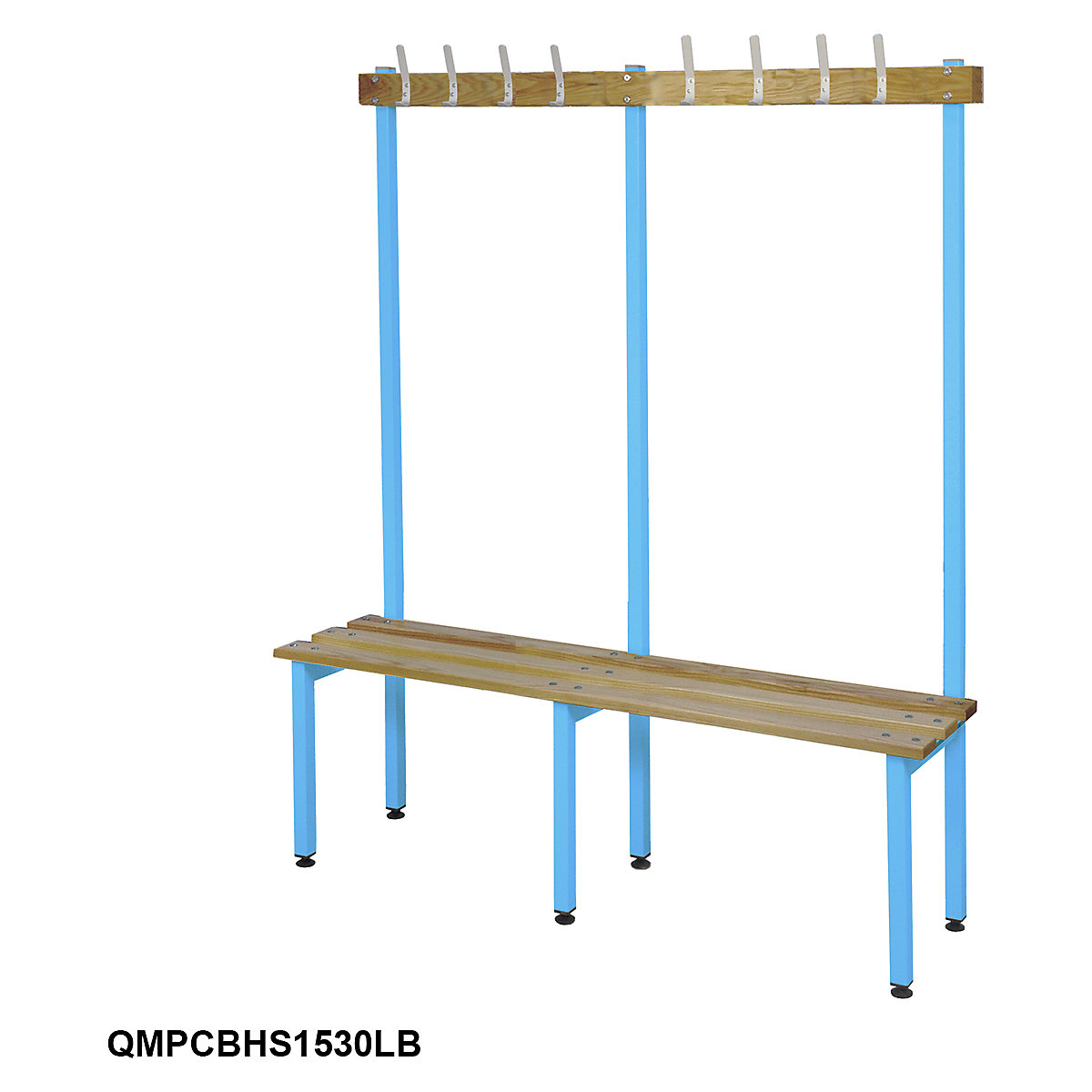 Mercian Changing Room Benches with Hooks (Product illustration 8)-7
