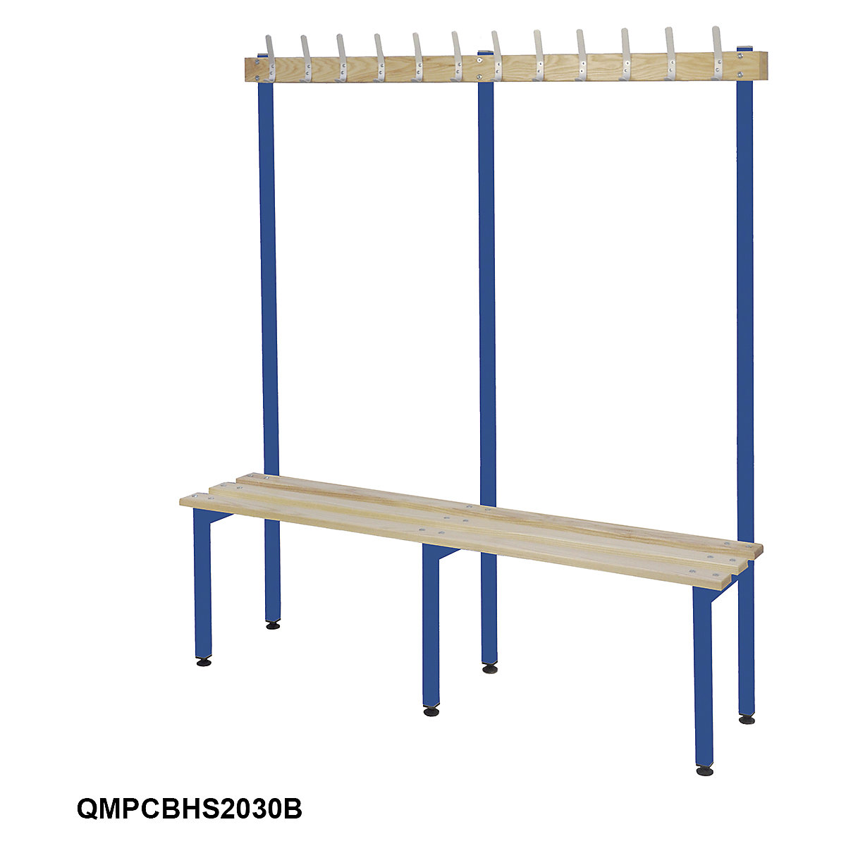 Mercian Changing Room Benches with Hooks (Product illustration 12)-11