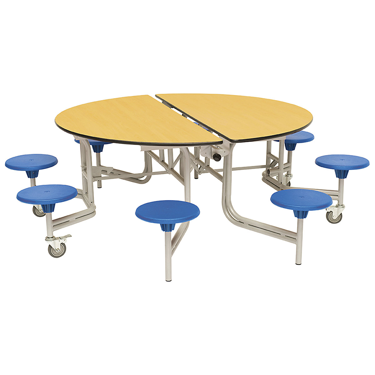 8 Seat Classic Circular Mobile Dining Unit