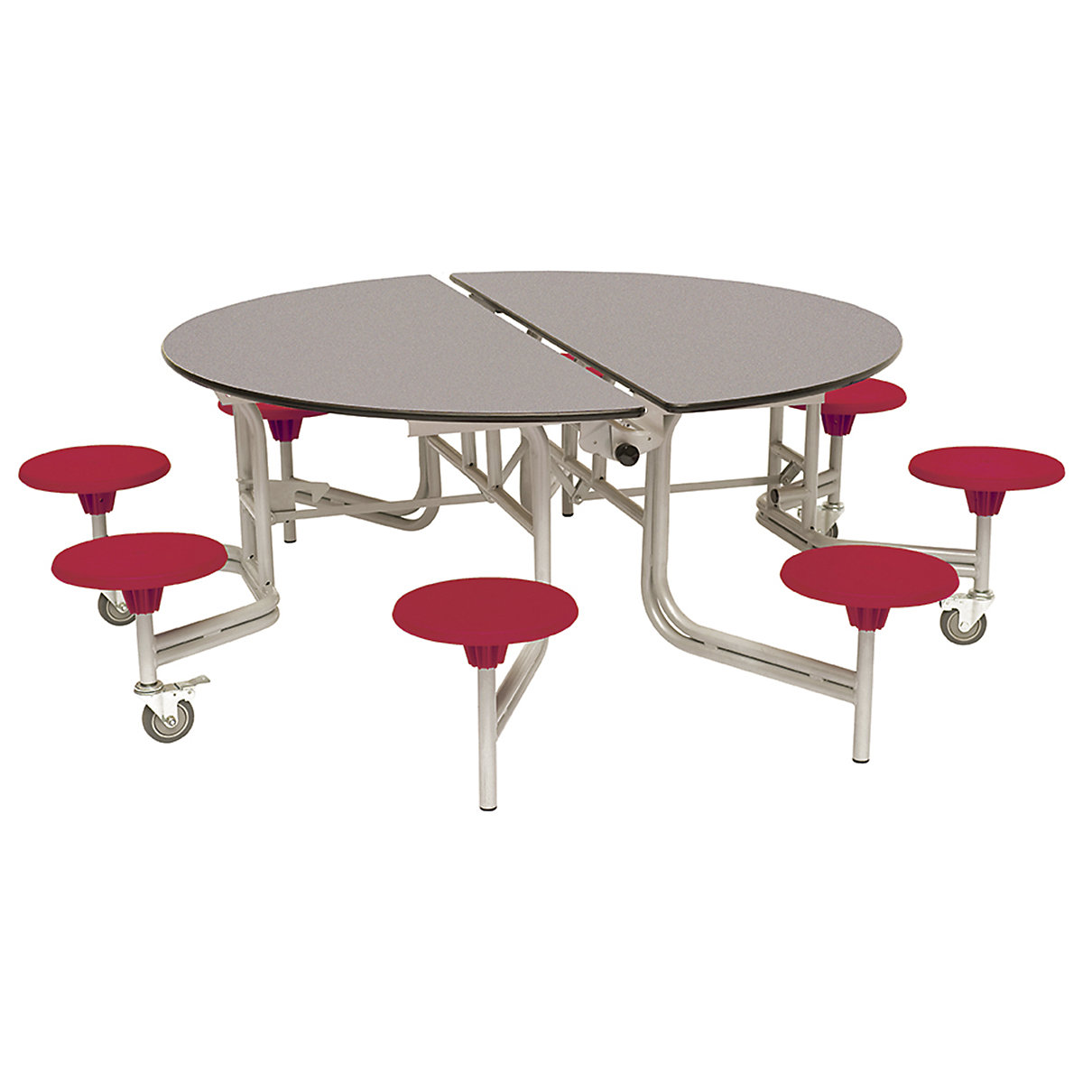 8 Seat Classic Circular Mobile Dining Unit