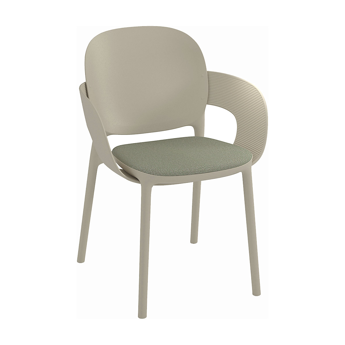 Dams Evergreen Eco Padded Bistro Chair (Pack of 2)