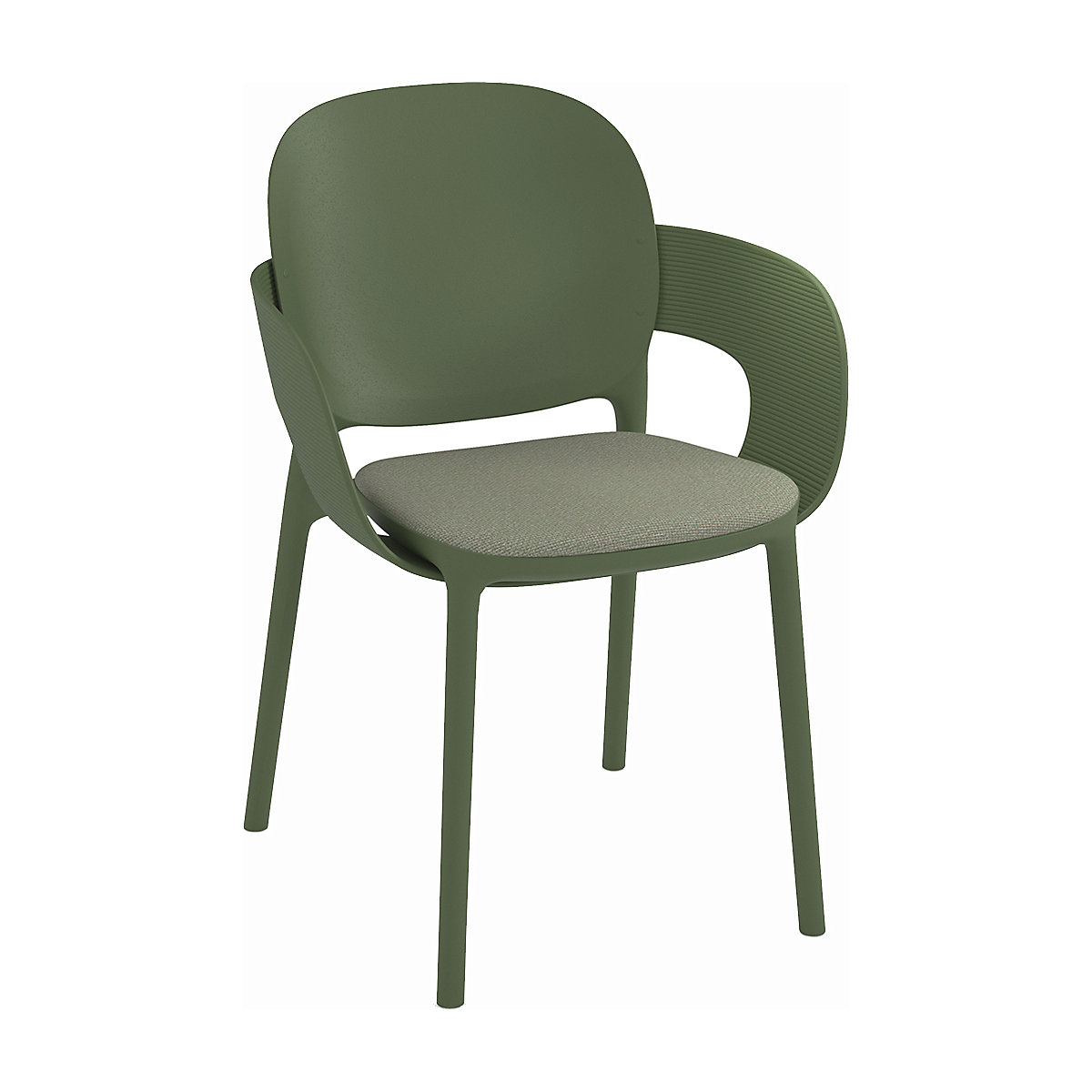 Dams Evergreen Eco Padded Bistro Chair (Pack of 2)