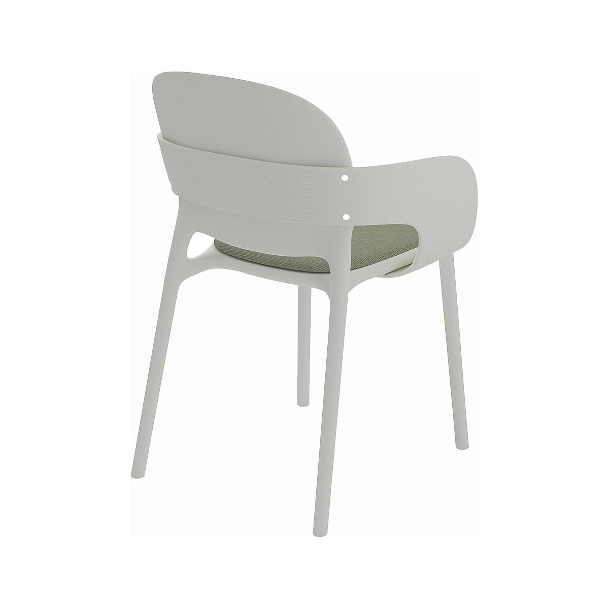 Dams Evergreen Eco Padded Bistro Chair (Pack of 2) (Product illustration 13)-12