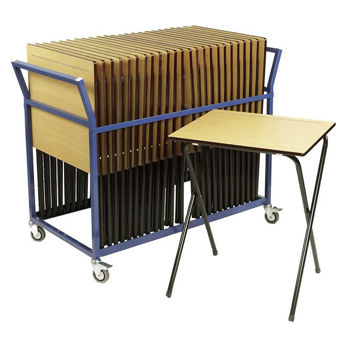 Folding Exam Desk Bundle - 25 Desks Exam Table
