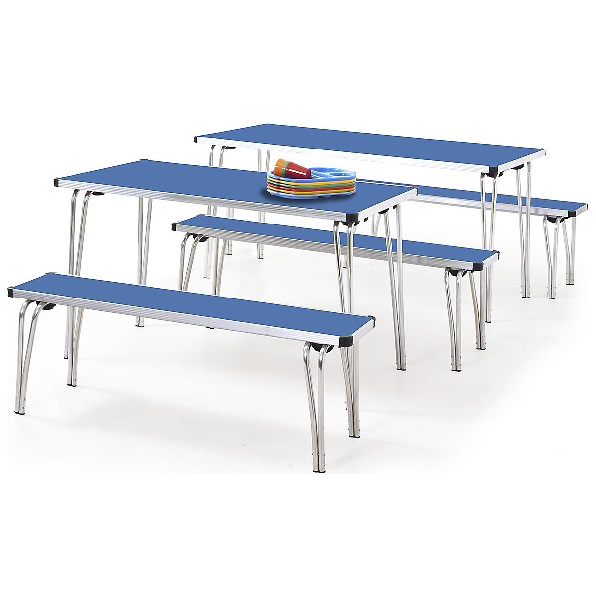 Gopak Contour25 Folding Tables Azure (Product illustration 3)-2