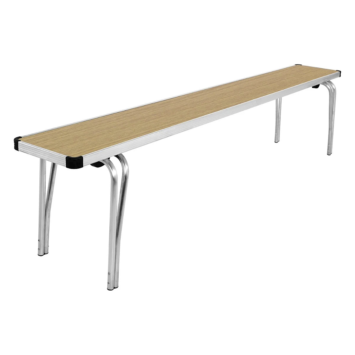 Gopak Economy Stacking Benches, Gopak Economy Stacking Benches, Gopak Economy Stacking Benches Dining Benches | 432h x 1220w x 254d mm | Durham Oak-2