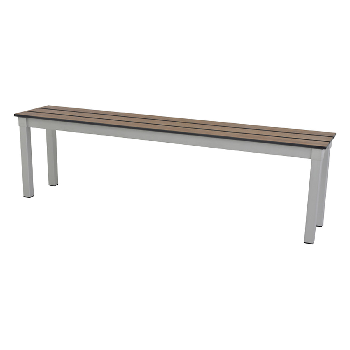 Gopak Outdoor Enviro Plus Rectangular Benches, Gopak Outdoor Enviro Plus Rectangular Benches, Gopak Outdoor Enviro Plus Rectangular Benches | 260h mm | 1000w x 300d | Slatted Seat | Chestnut-2