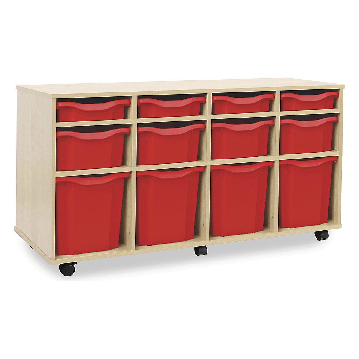 12 Tray Variety Mobile Storage
