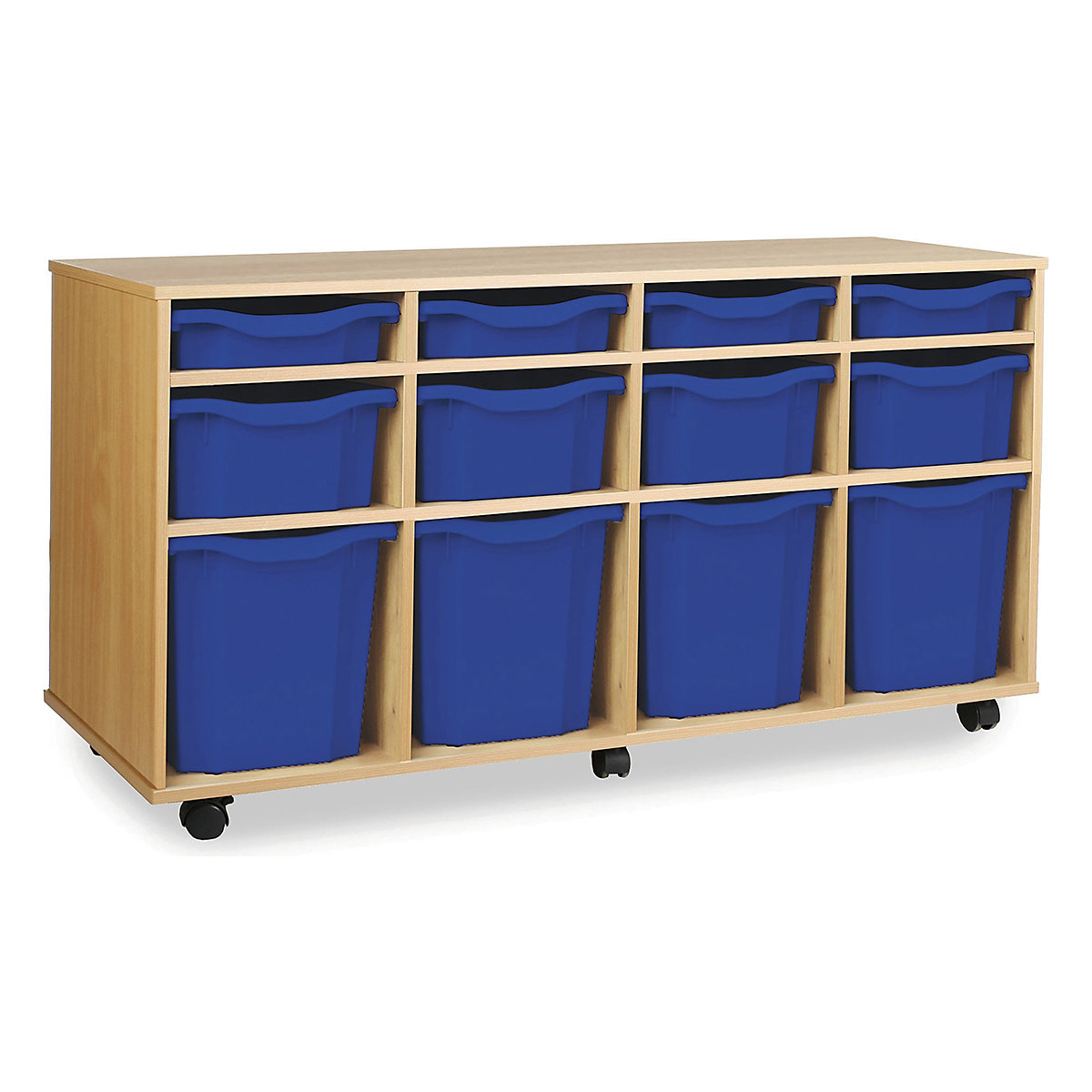 12 Tray Variety Mobile Storage