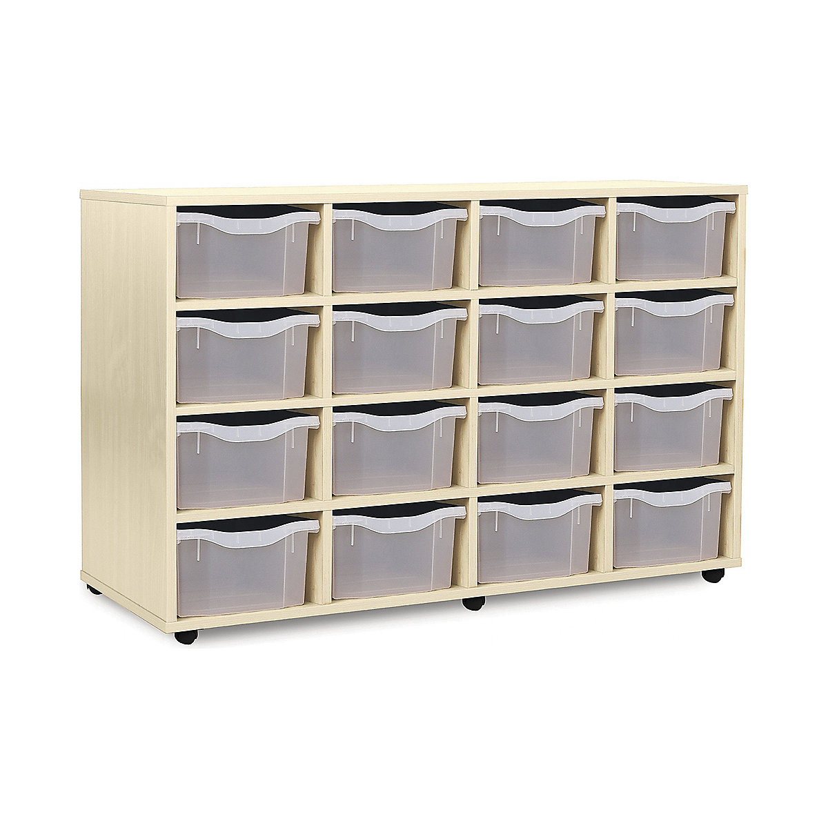 16 Tray Double Mobile Storage