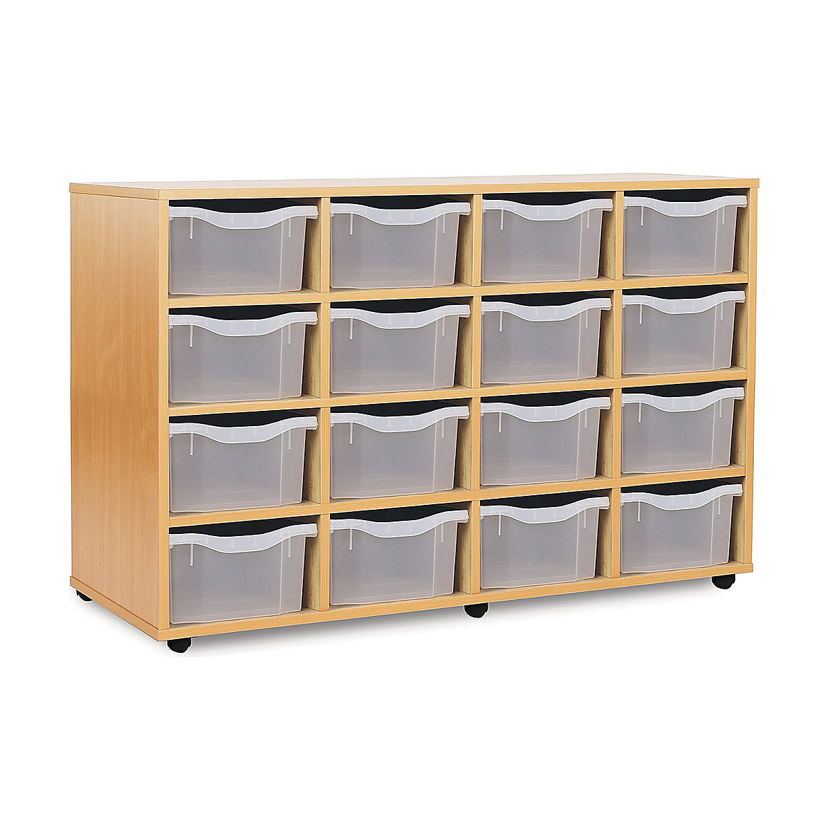16 Tray Double Mobile Storage
