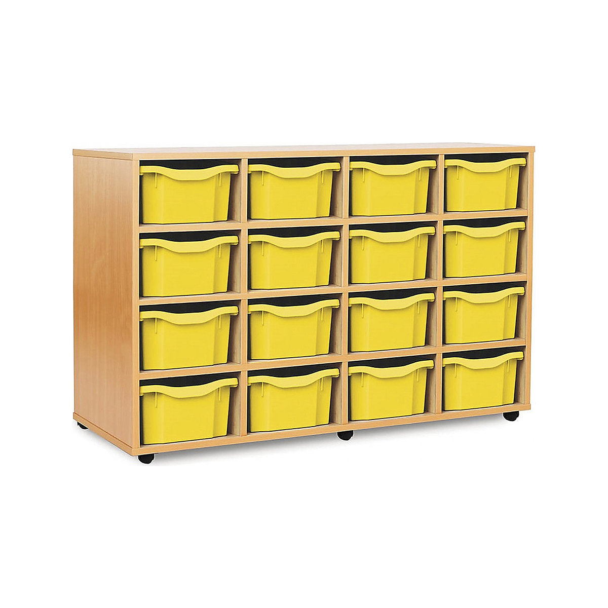 16 Tray Double Mobile Storage