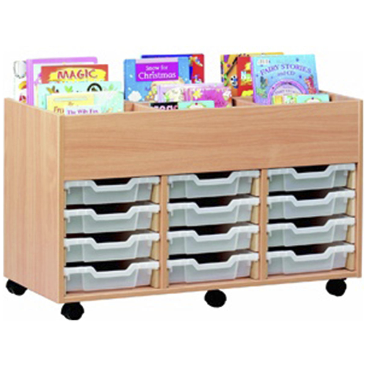 6 Compartment 12 Tray Kinderbox