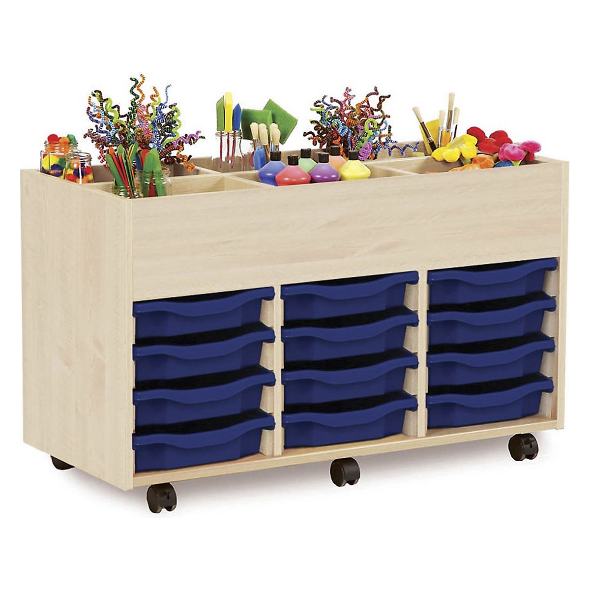 6 Compartment 12 Tray Kinderbox