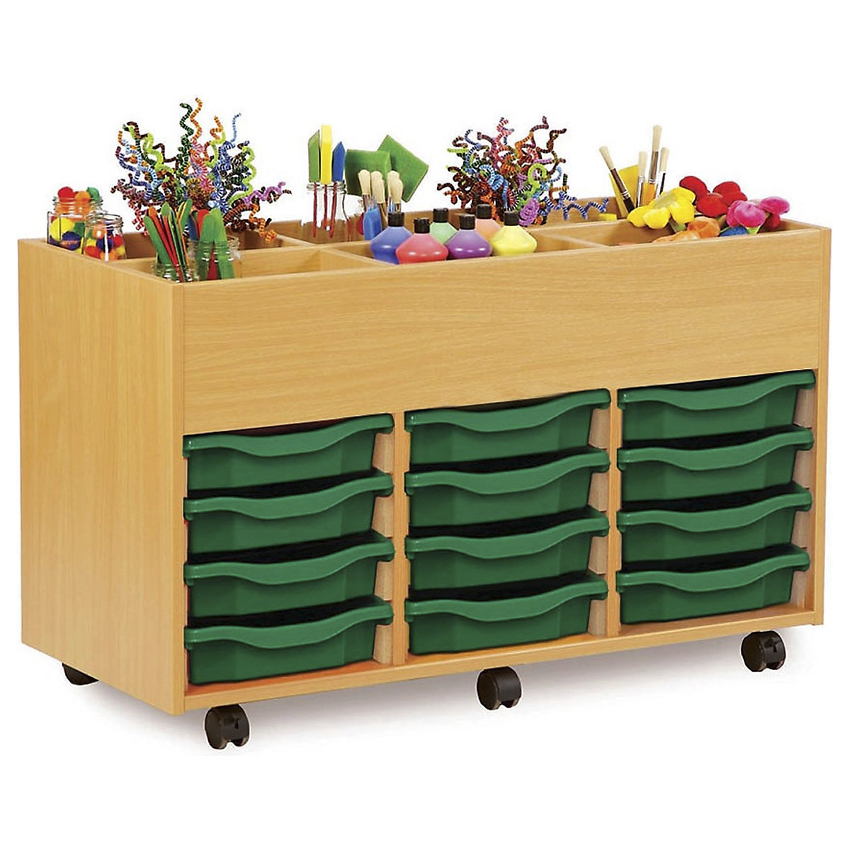 6 Compartment 12 Tray Kinderbox