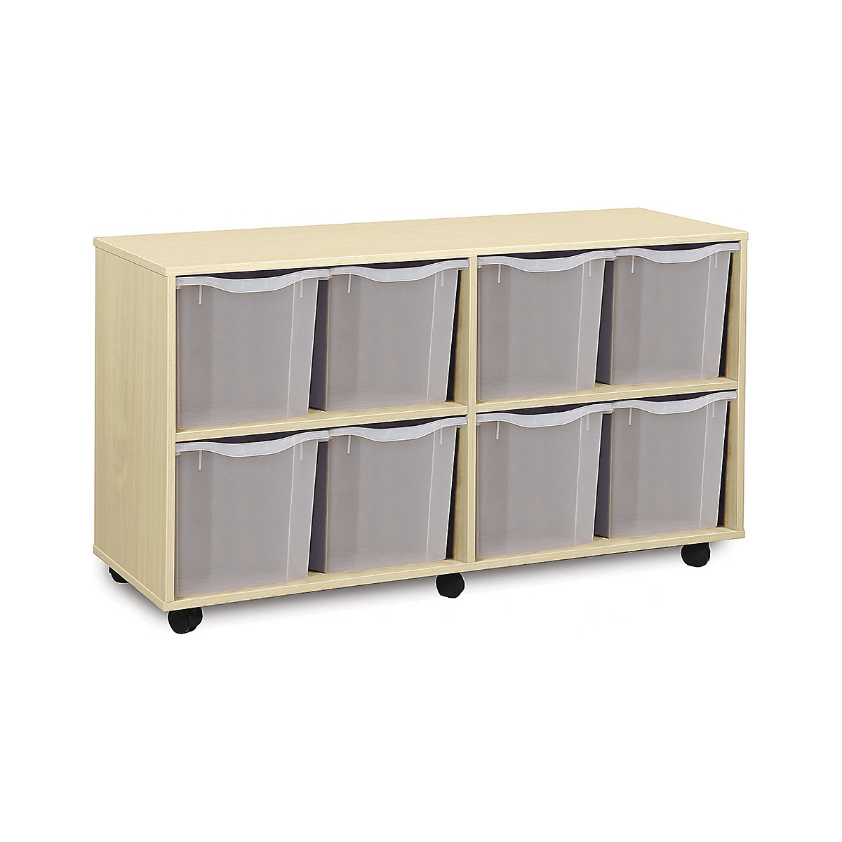 8 Tray Quad Mobile Storage