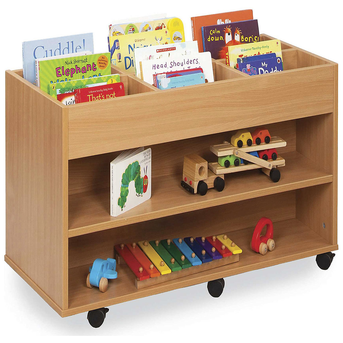Double Sided 6 Bay Kinderbox