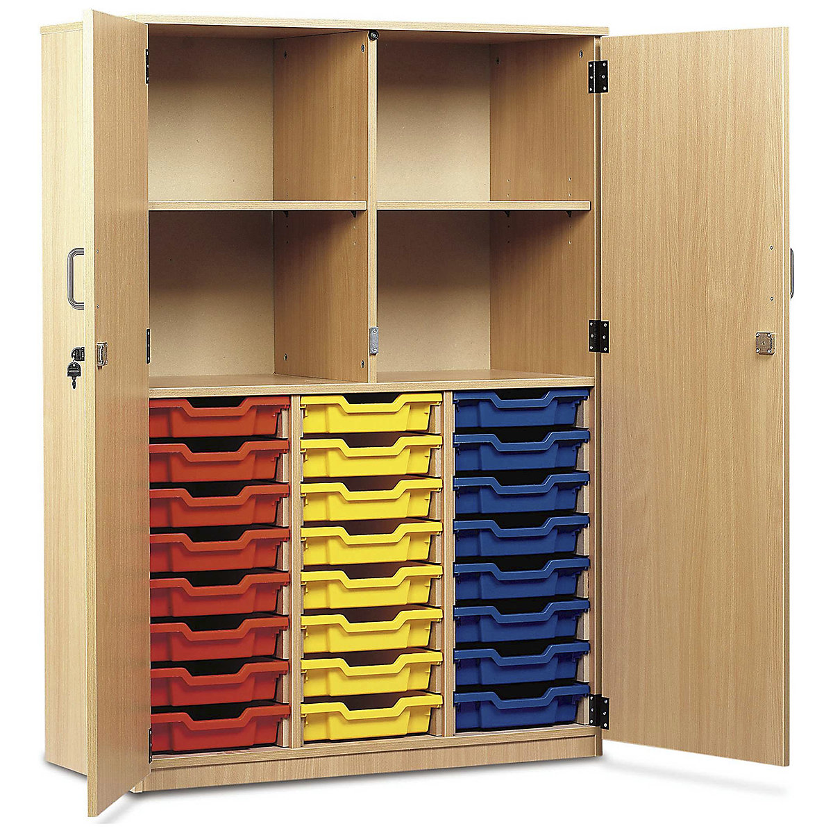 Large Volume Tray Storage Cupboard