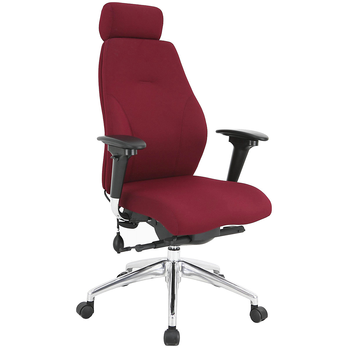 iTask 24-7 Posture Office High Back Chair, iTask 24-7 Posture Office High Back Chair, iTask 24-7 Posture Office High Back Chair |  Wine  | Chiropractor Approved | Flat Packed-4