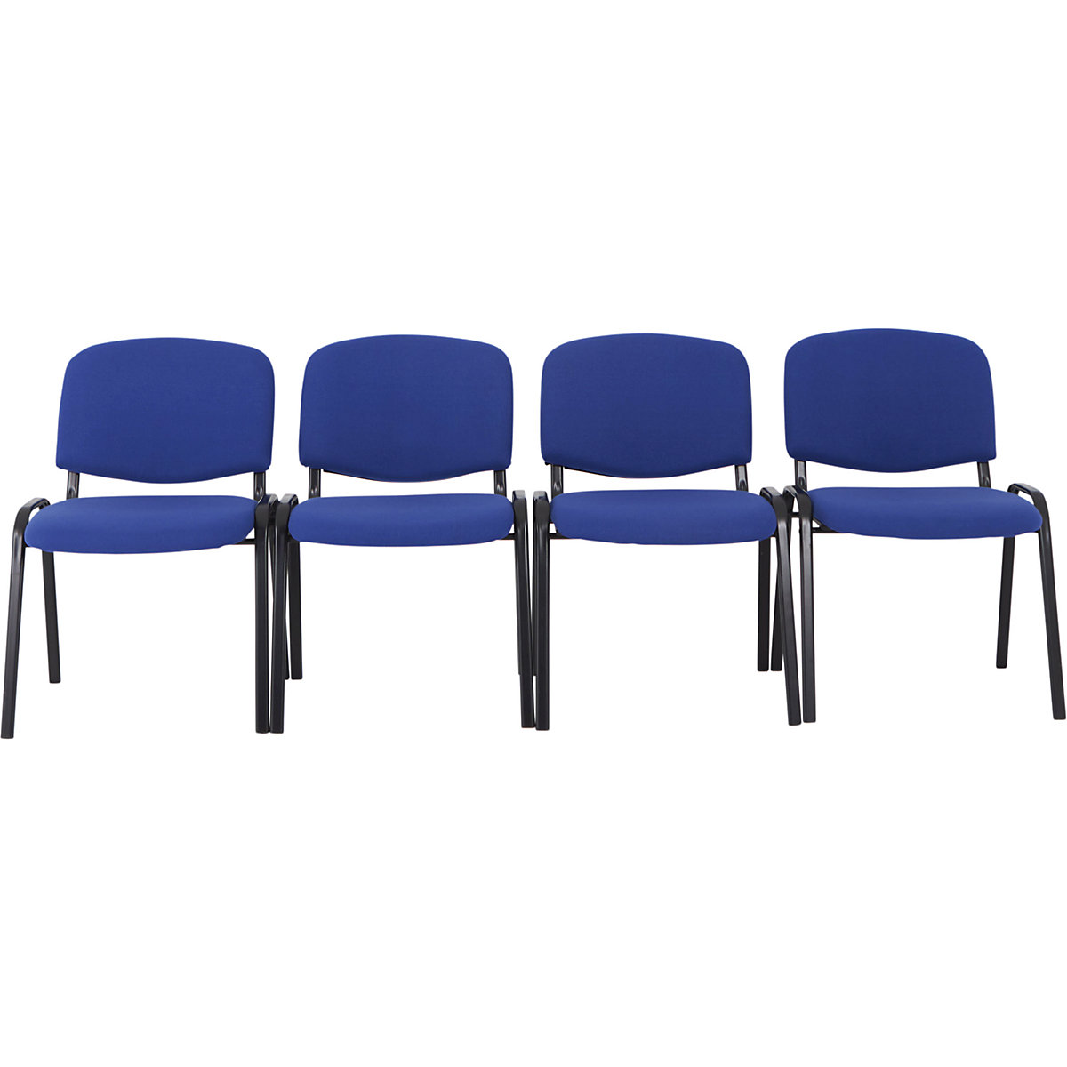 BiGDUG Essentials Conference Chair with Black Frame (4 Pack) (Product illustration 7)-6