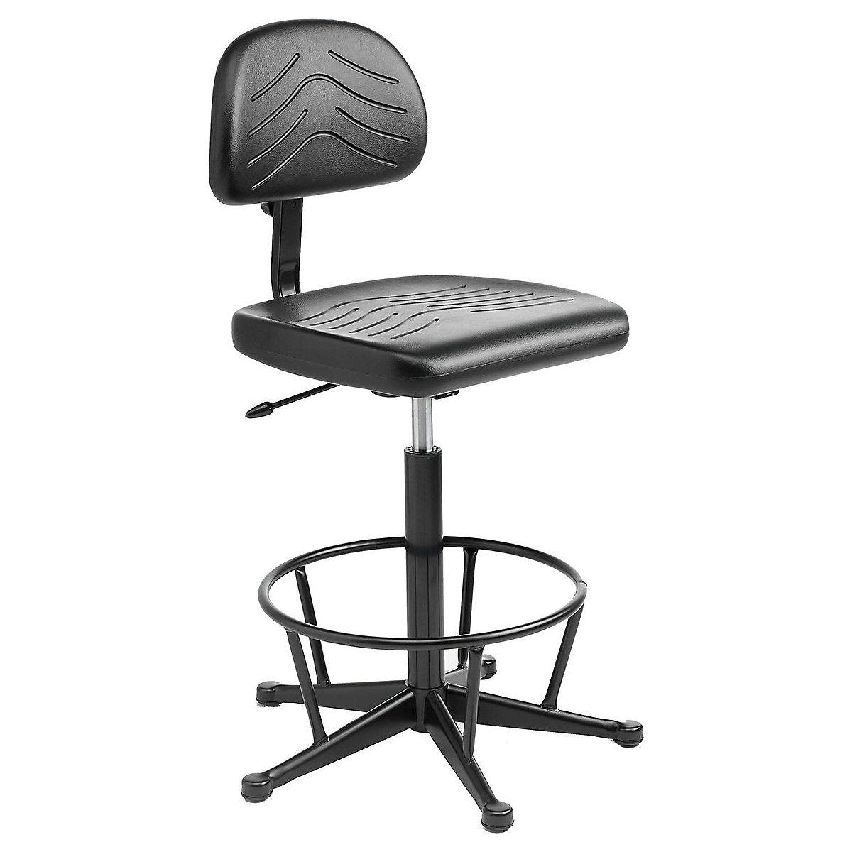 BiGDUG Cushioned Wipe Clean Polyurethane Task Chair