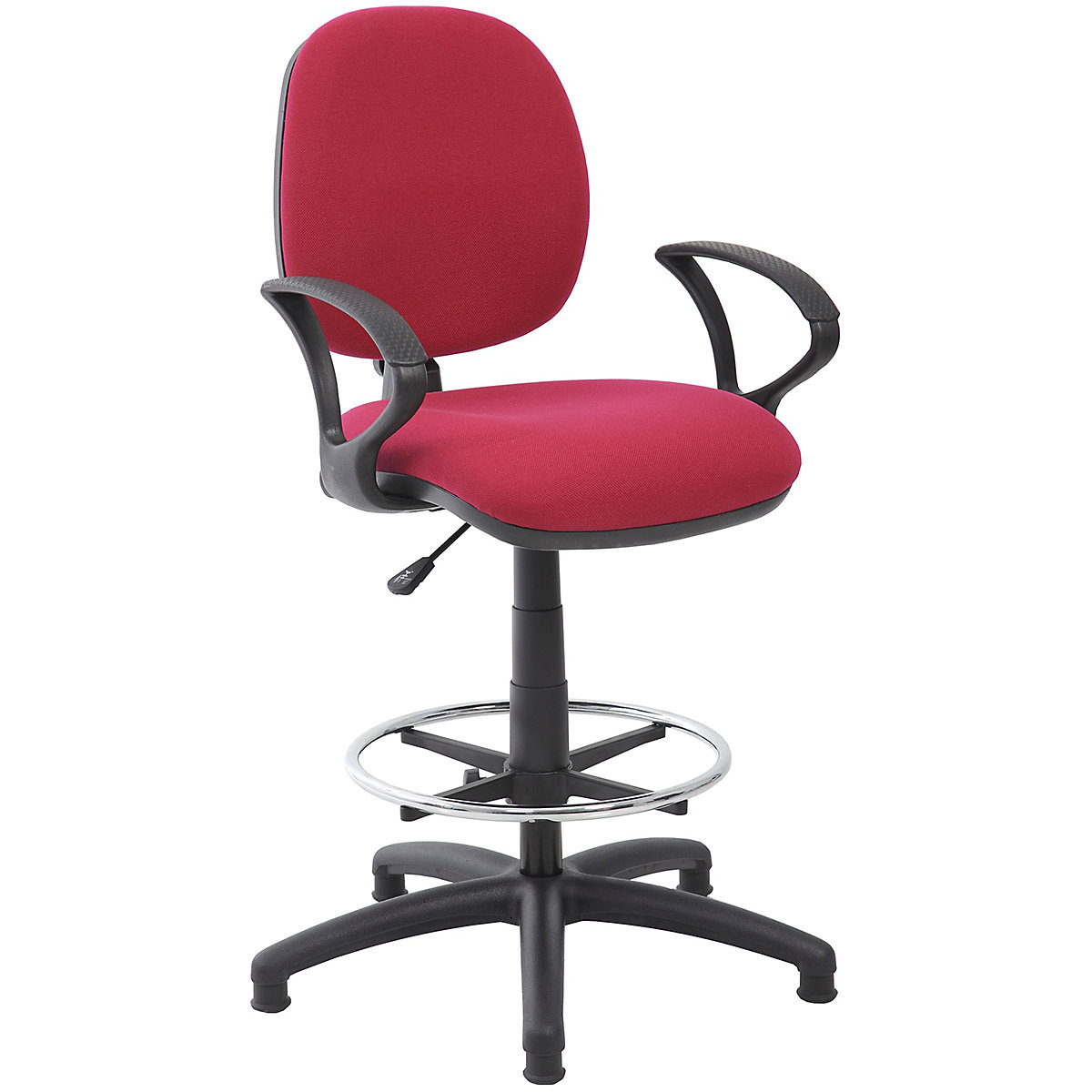 BiGDUG Essentials Comfort Draughtsman Fabric Office Chair (Product illustration 14)-13