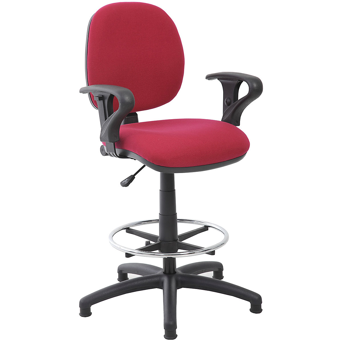 BiGDUG Essentials Comfort Draughtsman Fabric Office Chair (Product illustration 15)-14