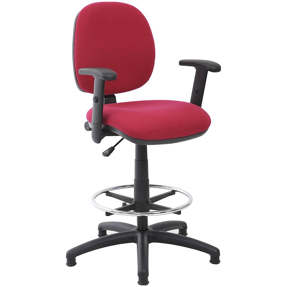 BiGDUG Essentials Comfort Draughtsman Fabric Office Chair (Product illustration 16)-15