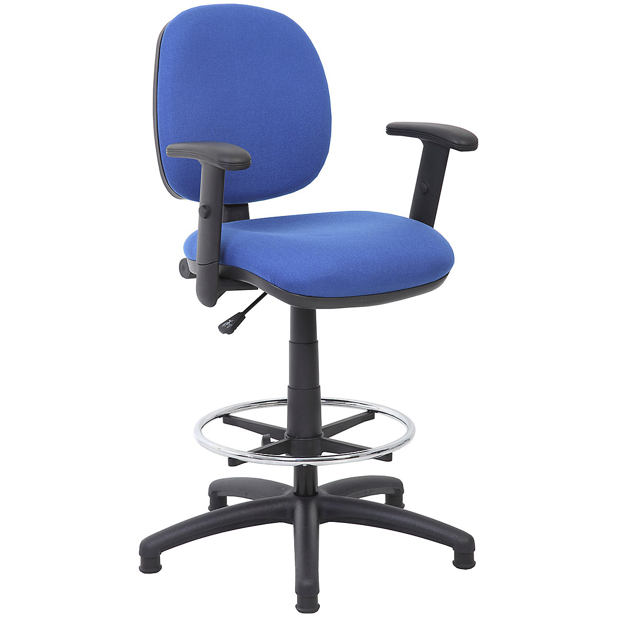 BiGDUG Essentials Comfort Draughtsman Fabric Office Chair (Product illustration 9)-8