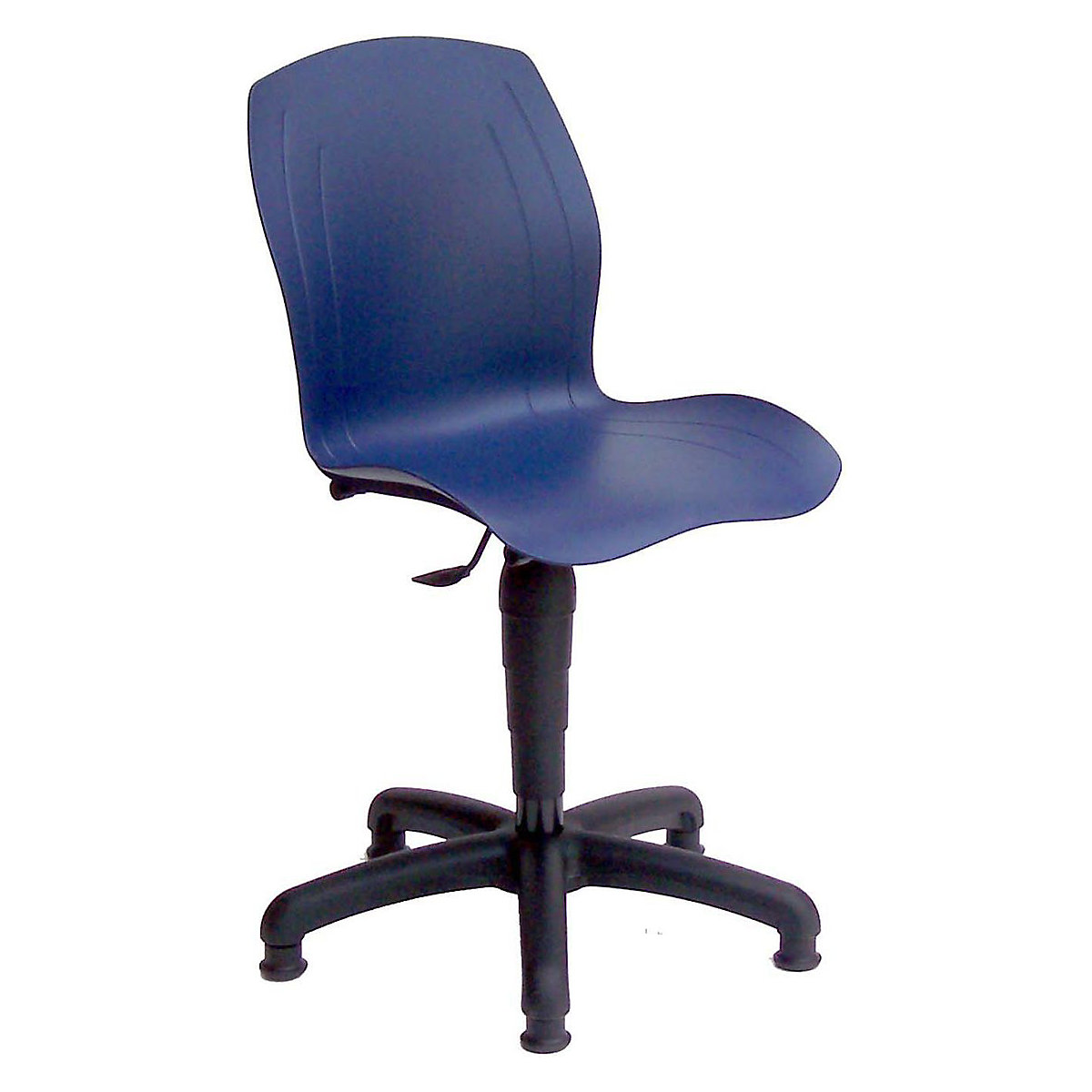 BiGDUG Polypropylene Shell Chairs, BiGDUG Polypropylene Shell Chairs, BiGDUG Polypropylene Shell Chair with Adjustable Footring | Height 520-770mm | Black Seat-1